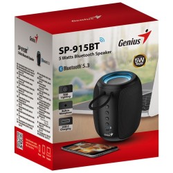 Buy Genius Mobile Speaker Portable - SP-915BT - BT 5W Black in Cyprus, Nicosia, Limassol, Larnaka, Pafos
