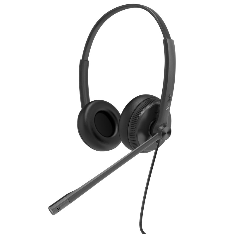Buy Yealink Headset Wired Analog RJ9 QD with Noice Cancelling for IP Phone - YHS... in Cyprus, Nicosia, Limassol, Larnaka, Pafos