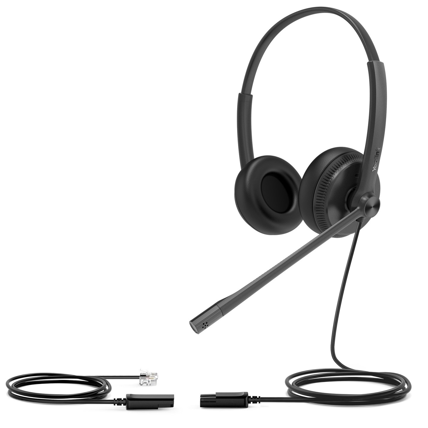 Yealink YHS34 Dual Wideband Wired Headset RJ9 QD - Noise Cancelling (Boxed) — Buy in Cyprus with Fast Delivery