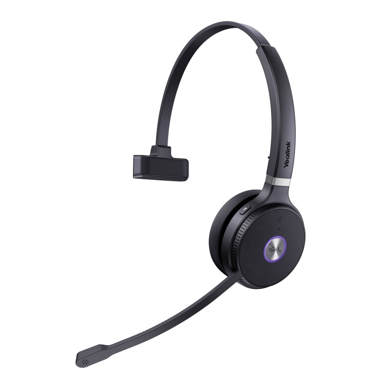 Buy Yealink Headset - WH62 - Wireless DECT with Basestation Mono Teams 150m in Cyprus, Nicosia, Limassol, Larnaka, Pafos