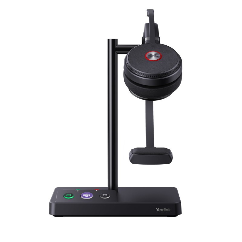 Buy Yealink Headset - WH62 - Wireless DECT with Basestation Mono Teams 150m in Cyprus, Nicosia, Limassol, Larnaka, Pafos