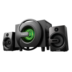 Buy SonicGear 2.1 PC Speakers - Titan5 - BT USB FM LED 40W in Cyprus, Nicosia, Limassol, Larnaka, Pafos
