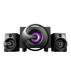 Buy SonicGear 2.1 PC Speakers - Titan5 - BT USB FM LED 40W in Cyprus, Nicosia, Limassol, Larnaka, Pafos