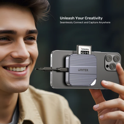 Buy Unitek Card Reader Magnetic CF Express Type B 10Gbps - S1244B - PD100W in Cyprus, Nicosia, Limassol, Larnaka, Pafos