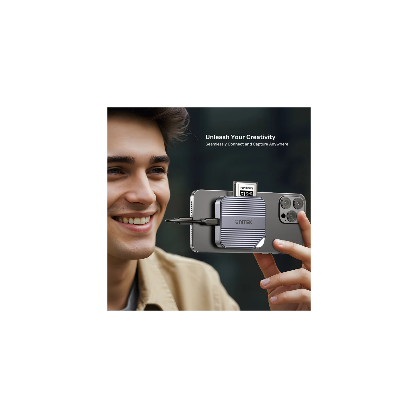 Unitek Card Reader Magnetic CF Express Type B 10Gbps - S1244B - PD100W — Buy in Cyprus with Fast Delivery