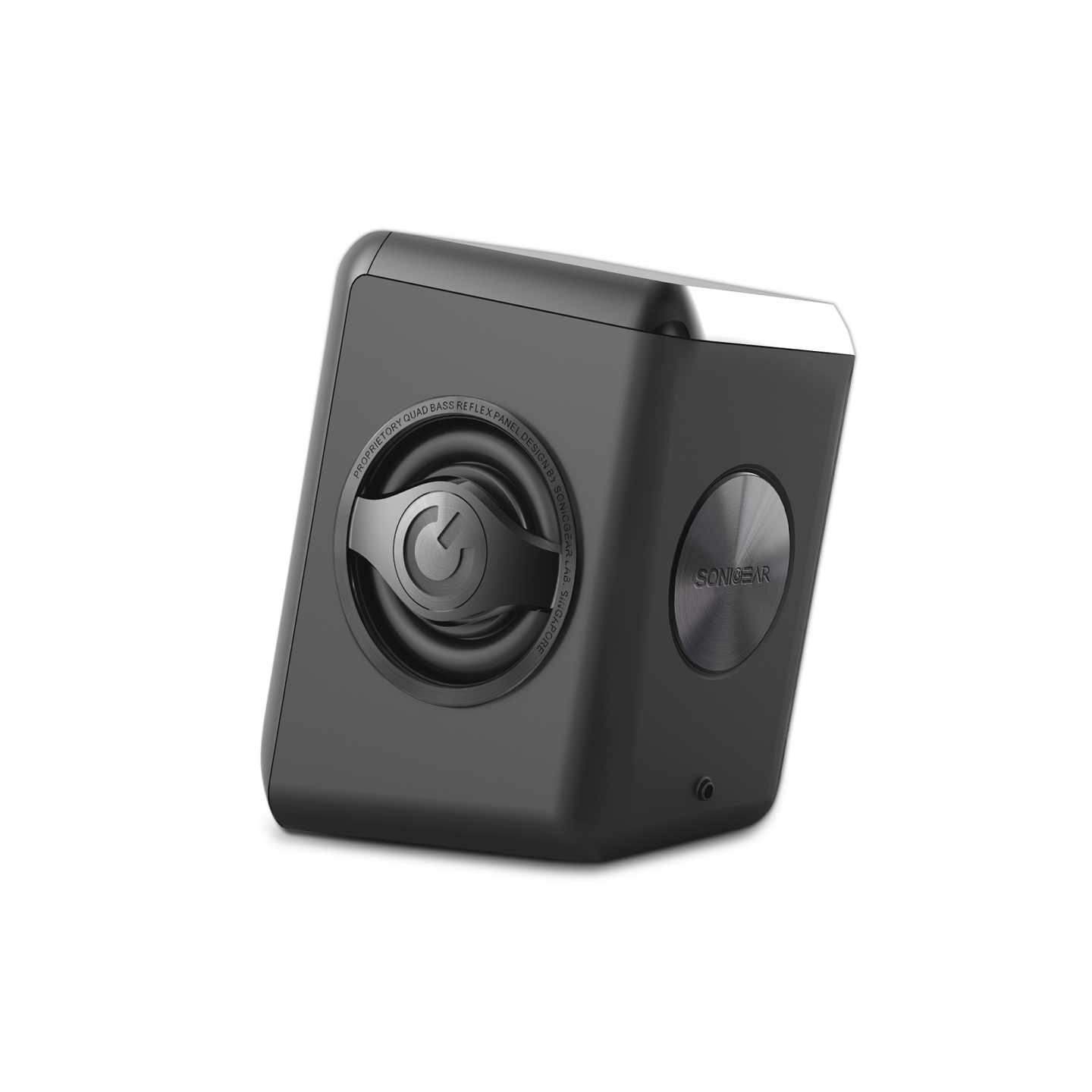 Sonicgear 2.0 USB Powered PC Speakers Grey 12W - Quatro2 - 2.0 USB Powered PC Speakers Grey 12W