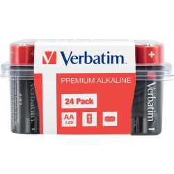 Buy Verbatim Alkaline AA Batteries - 24pcs - Box in Cyprus, Nicosia, Limassol, Larnaka, Pafos