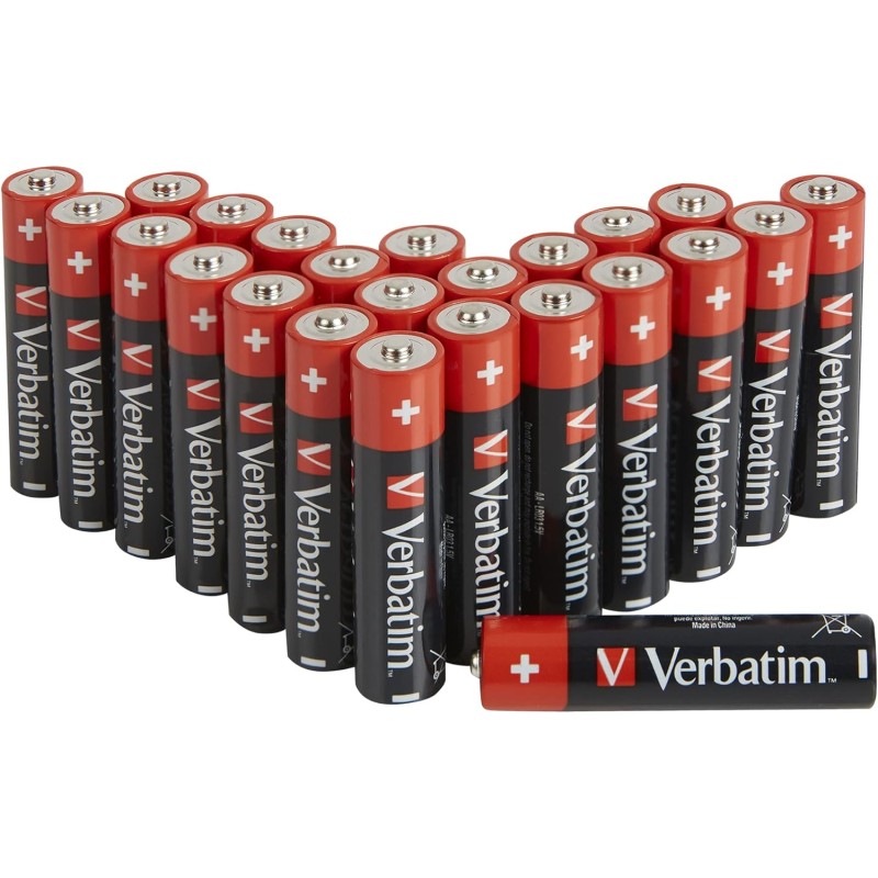 Buy Verbatim Alkaline AA Batteries - 24pcs - Box in Cyprus, Nicosia, Limassol, Larnaka, Pafos