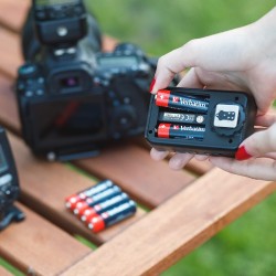 Buy Verbatim Alkaline AA Batteries - 24pcs - Box in Cyprus, Nicosia, Limassol, Larnaka, Pafos