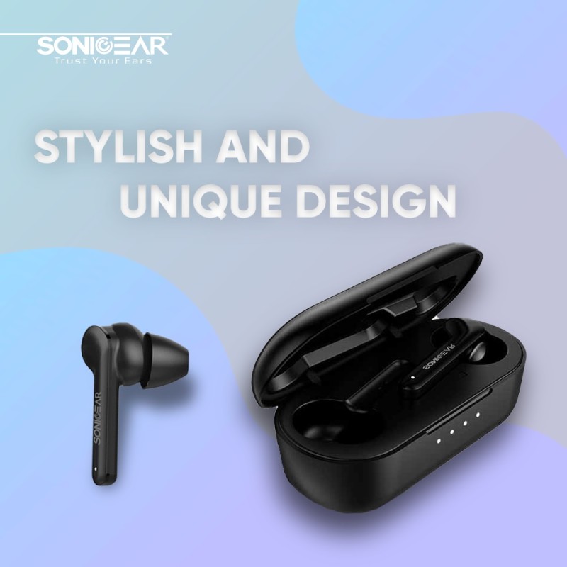 Buy SonicGear EARPUMP - TWS 5 PRO - IPX5 Earphones Black in Cyprus, Nicosia, Limassol, Larnaka, Pafos
