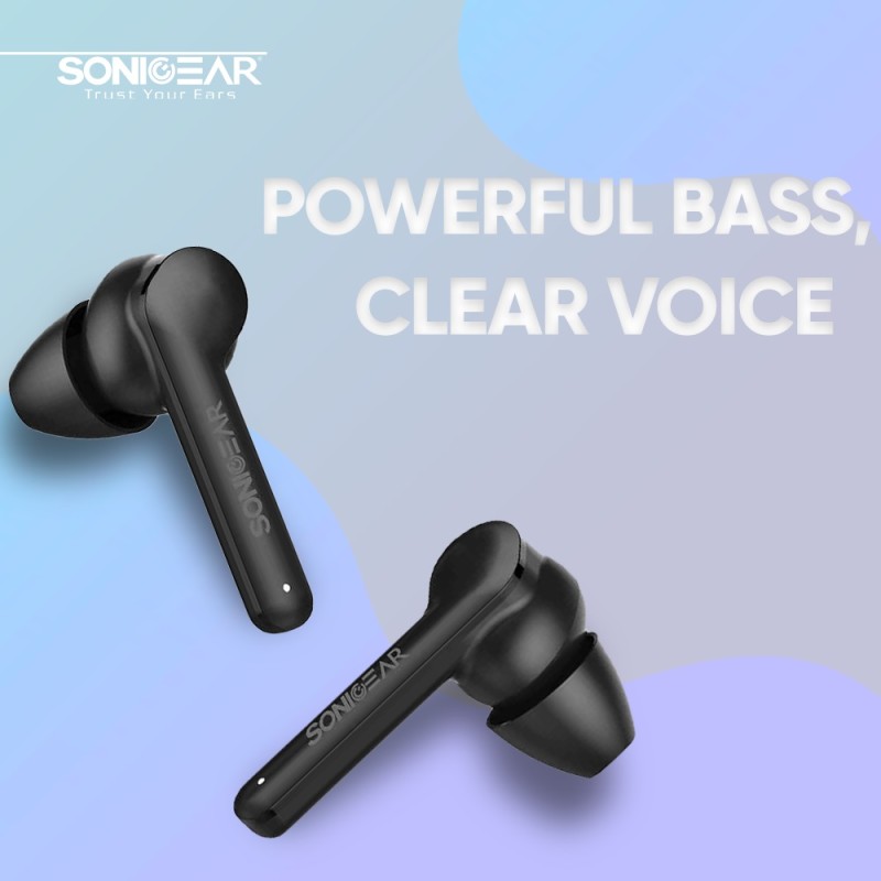 Buy SonicGear EARPUMP - TWS 5 PRO - IPX5 Earphones Black in Cyprus, Nicosia, Limassol, Larnaka, Pafos
