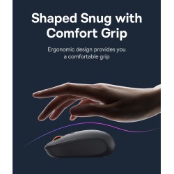 Baseus F01A Wireless Mouse Frosted Gray B01055502833-00 (Retail) — Buy in Cyprus with Fast Delivery