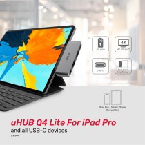 Unitek D1034A Type-C Hub – 4K HDMI 60W PD | Armenius Store