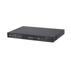 Buy Dahua PoE Switch - PFS4218-16ET-240-V3 - 16ports 240W Managed in Cyprus, Nicosia, Limassol, Larnaka, Pafos