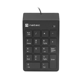 Natec GOBY 2 USB Numeric Keypad NKL-2022 - 18-Key Wired Numpad (Boxed) — Buy in Cyprus with Fast Delivery