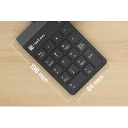 Natec GOBY 2 USB Numeric Keypad NKL-2022 - 18-Key Wired Numpad (Boxed) — Buy in Cyprus with Fast Delivery