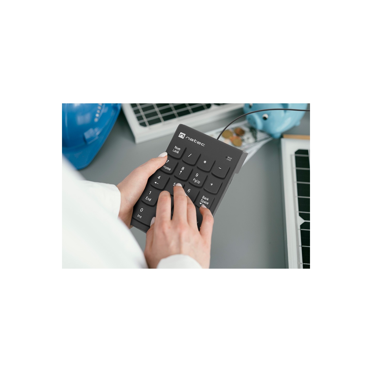 Natec GOBY 2 USB Numeric Keypad NKL-2022 - 18-Key Wired Numpad (Boxed) — Buy in Cyprus with Fast Delivery