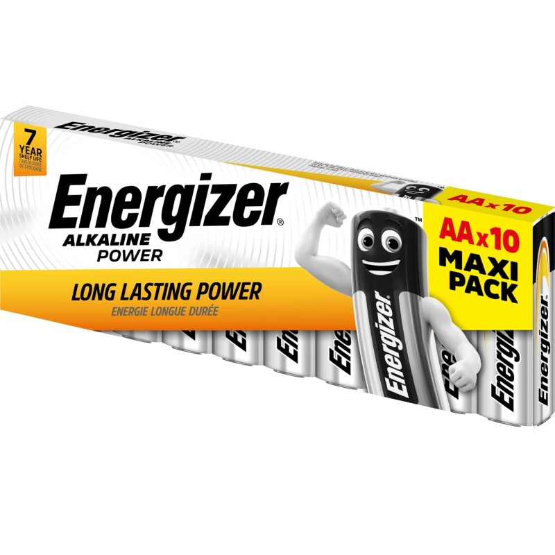 Buy Energizer Alkaline AA - (10pcs) Alkaline Power in Cyprus, Nicosia, Limassol, Larnaka, Pafos