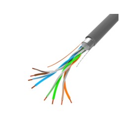 Buy Lanberg CAT5e FTP CU Cable - LCF5-11CU-0305-S - CAT5e FTP CU Cable 305m Grey in Cyprus, Nicosia, Limassol, Larnaka, Pafos