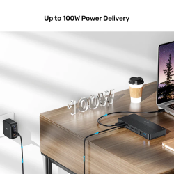 Unitek D1104A USB-C 13-in-1 8K Triple 4K Dock Station 100W PD 2.5G LAN — Armenius Store Cyprus