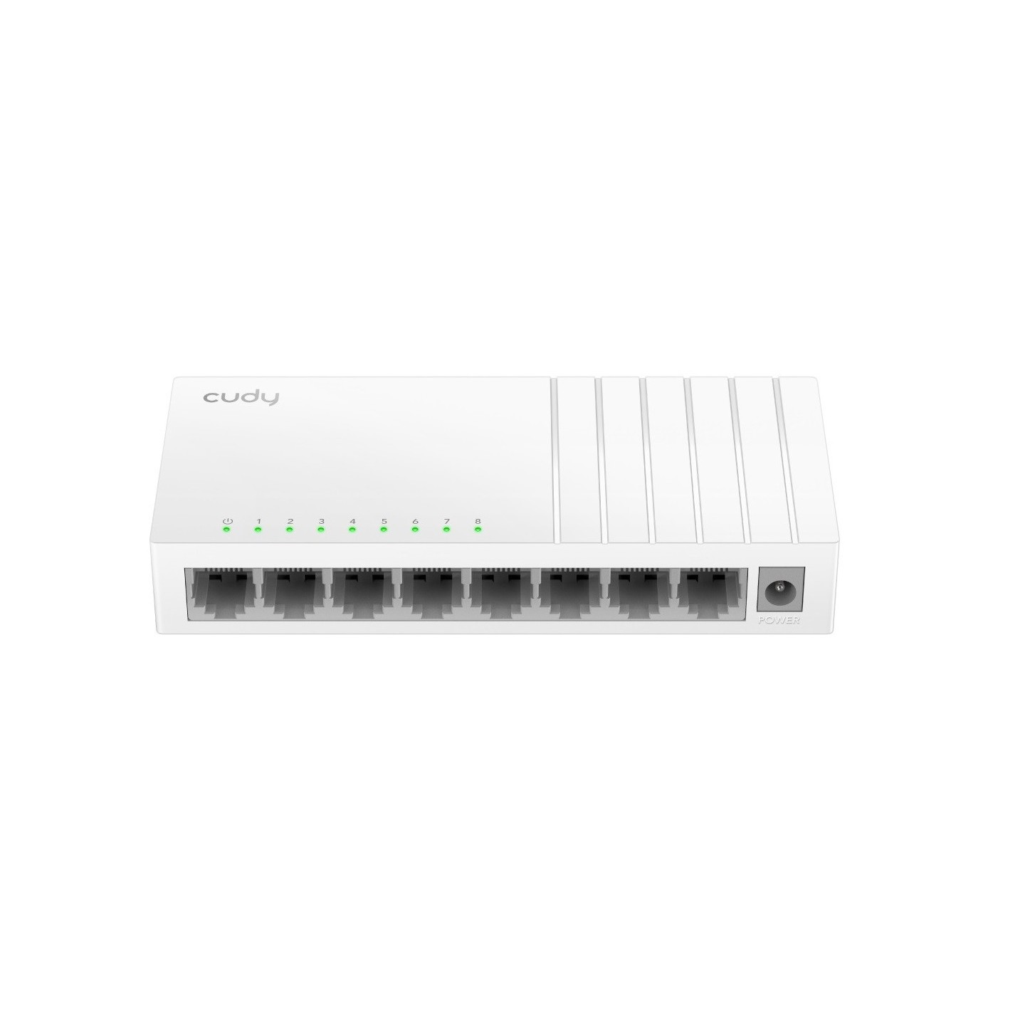 Cudy Switch Fast Ethernet 8-Ports Desktop - FS108D - with UK Plug — Buy in Cyprus with Fast Delivery
