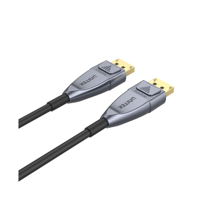 Buy Unitek DisplayPort 1.4 Cable ActiveOptical 8K 240Hz 10.0m - C1616GY - Displa... in Cyprus, Nicosia, Limassol, Larnaka, Pafos