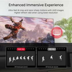 Buy Unitek DisplayPort 1.4 Cable ActiveOptical 8K 240Hz 10.0m - C1616GY - Displa... in Cyprus, Nicosia, Limassol, Larnaka, Pafos