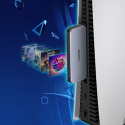 Buy Unitek PCIe NVMe M2 SSD Enclosure For PS5 Storage Expansion - S1224A - PCIe ... in Cyprus, Nicosia, Limassol, Larnaka, Pafos