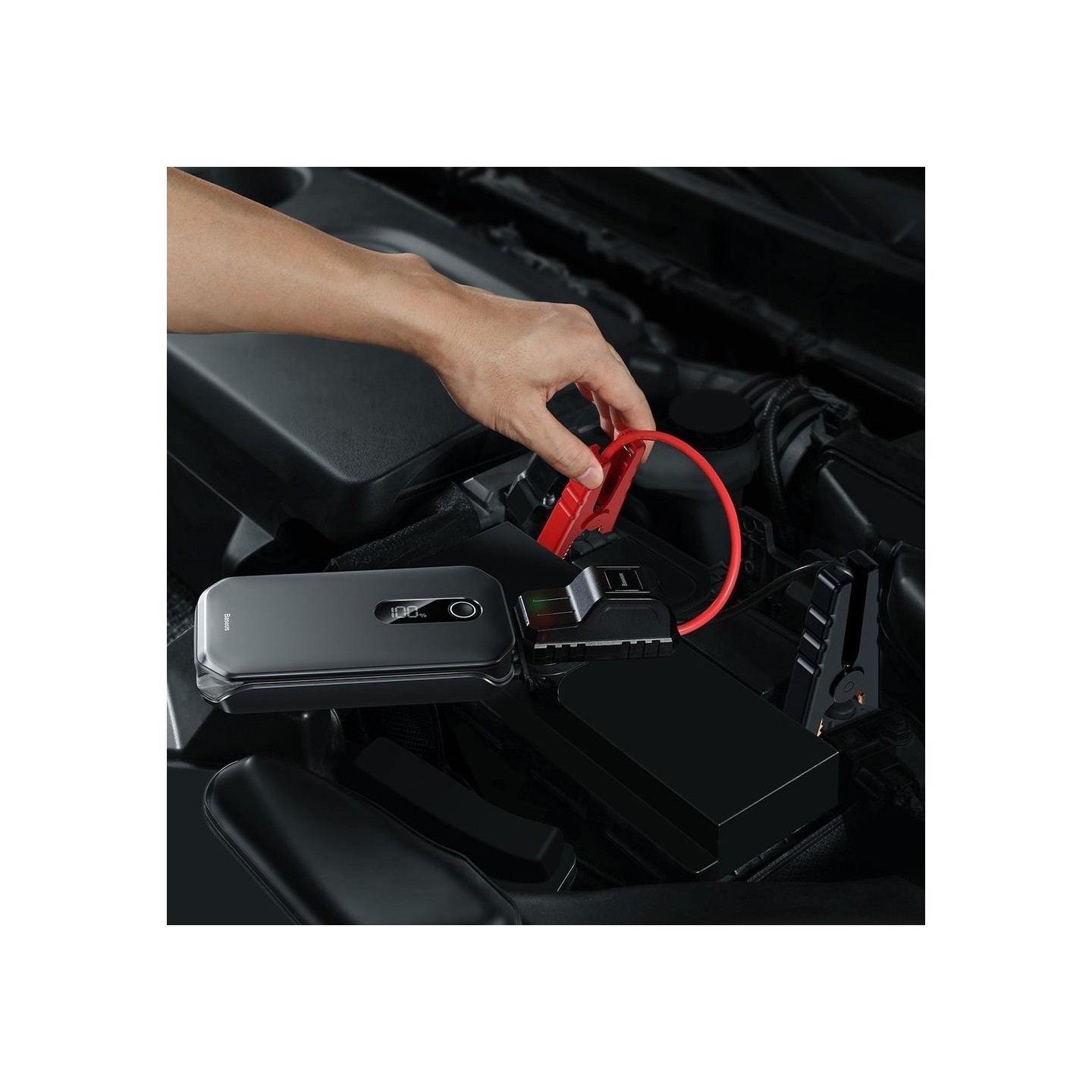 Baseus Car Jump Start Booster & Powerbank - 12V6L - 12000mAh — Buy in Cyprus with Fast Delivery