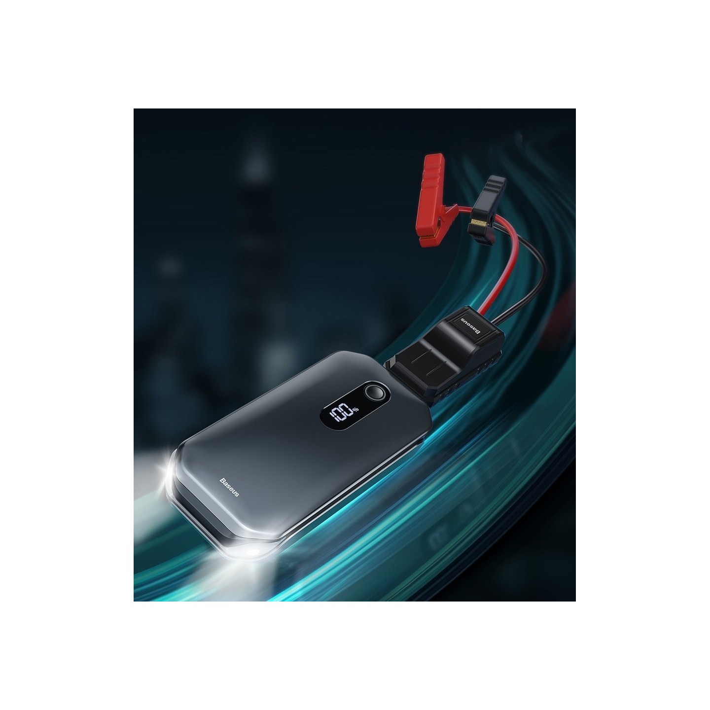 Baseus Car Jump Start Booster & Powerbank - 12V6L - 12000mAh — Buy in Cyprus with Fast Delivery