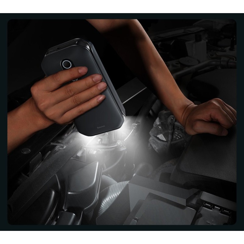 Buy Baseus Car Jump Start Booster & Powerbank - 12V6L - 12000mAh in Cyprus, Nicosia, Limassol, Larnaka, Pafos