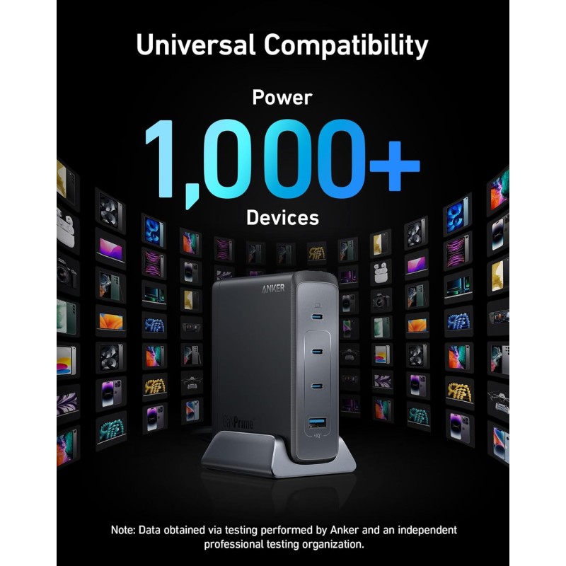 Buy Anker Mobile Charger Wall 240W PRIME - 749 - Black in Cyprus, Nicosia, Limassol, Larnaka, Pafos