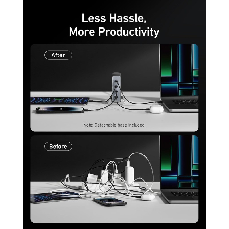 Buy Anker Mobile Charger Wall 240W PRIME - 749 - Black in Cyprus, Nicosia, Limassol, Larnaka, Pafos