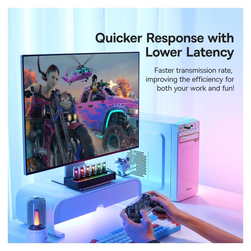 Buy Baseus USB Adapter - BA07 - Bluetooth 5.3 Black in Cyprus, Nicosia, Limassol, Larnaka, Pafos