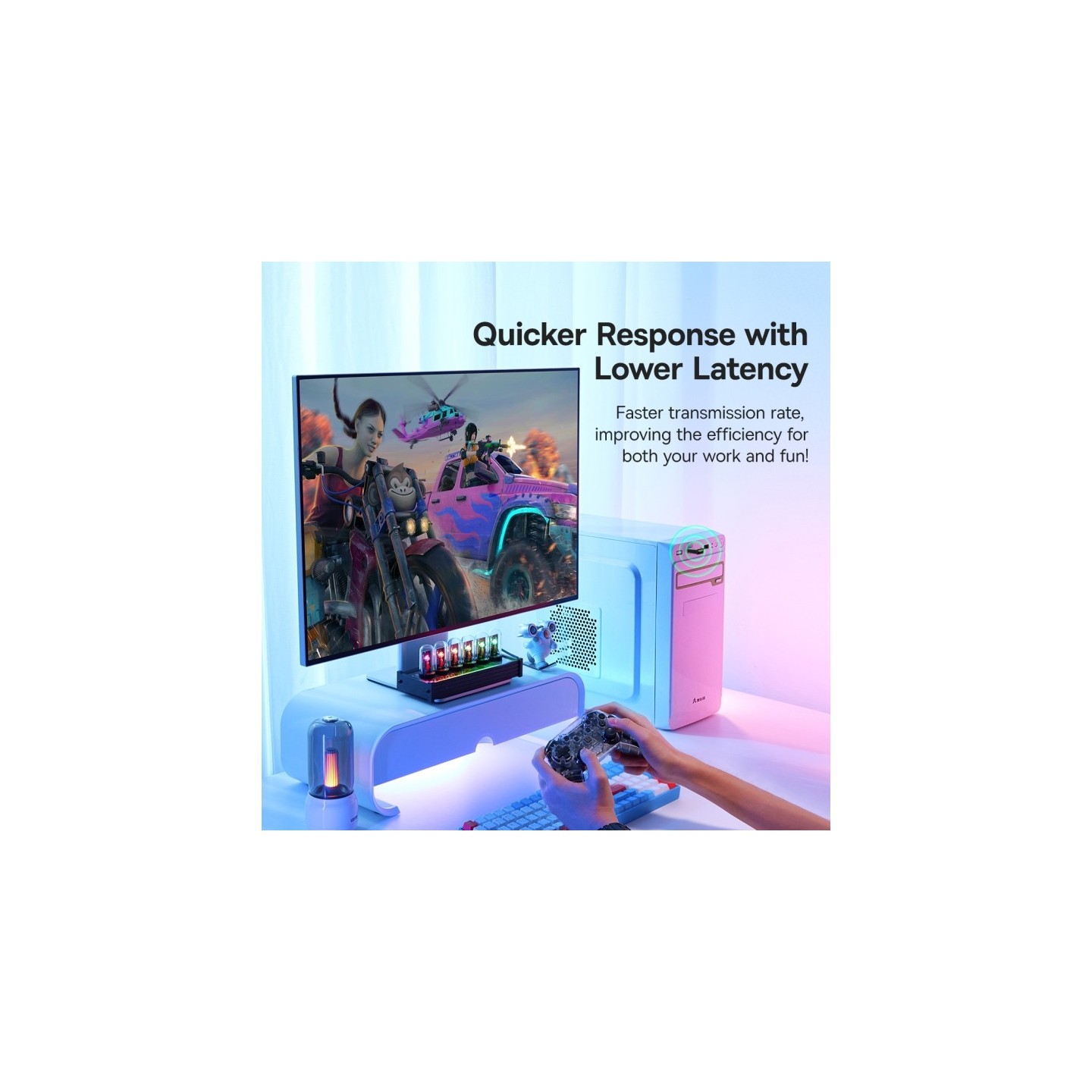 Baseus USB Adapter - BA07 - Bluetooth 5.3 Black — Buy in Cyprus with Fast Delivery