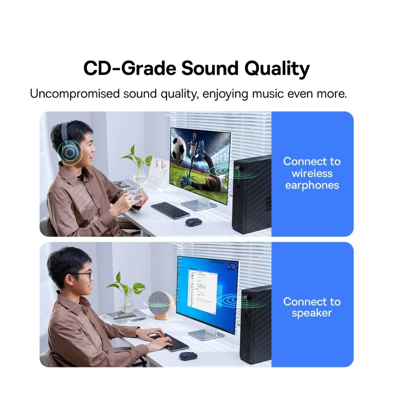 Buy Baseus USB Adapter - BA07 - Bluetooth 5.3 Black in Cyprus, Nicosia, Limassol, Larnaka, Pafos