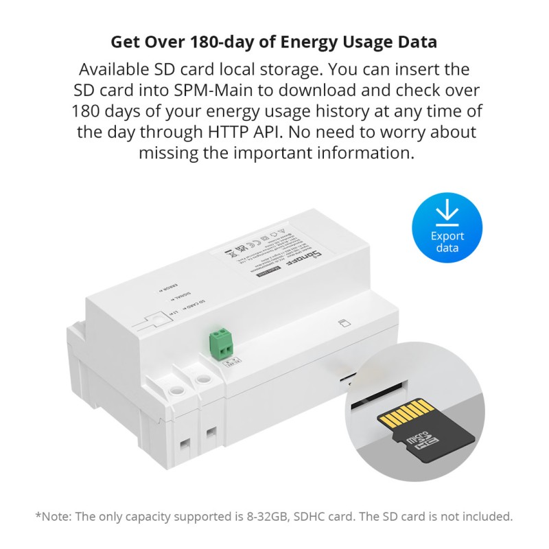 Buy Sonoff - SPM-4Relay - 20A Wifi Smart Switch in Cyprus, Nicosia, Limassol, Larnaka, Pafos