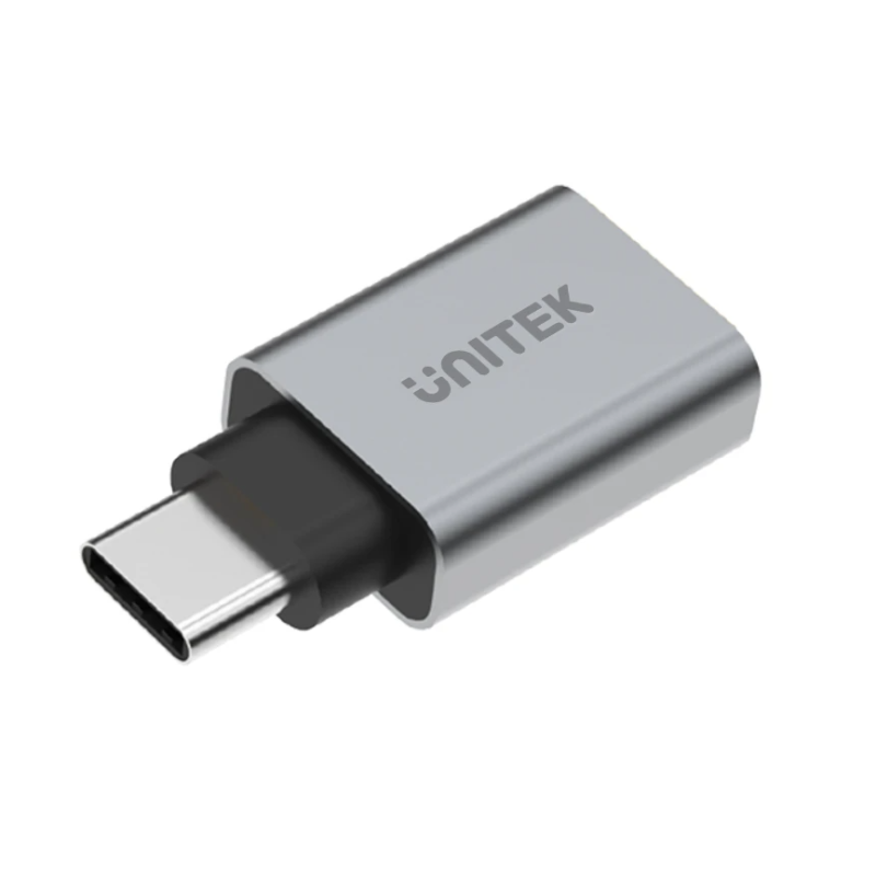 Buy Unitek USB-A Female to USB-C Male 5Gbps Adaptor Gray - Y-A025CGY - USB-A to ... in Cyprus, Nicosia, Limassol, Larnaka, Pafos
