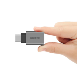 Buy Unitek USB-A Female to USB-C Male 5Gbps Adaptor Gray - Y-A025CGY - USB-A to ... in Cyprus, Nicosia, Limassol, Larnaka, Pafos