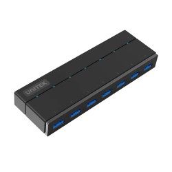 Unitek USB-A Hub - Y-3184 - 7-Port USB3.0 Charging & PSU — Buy in Cyprus with Fast Delivery
