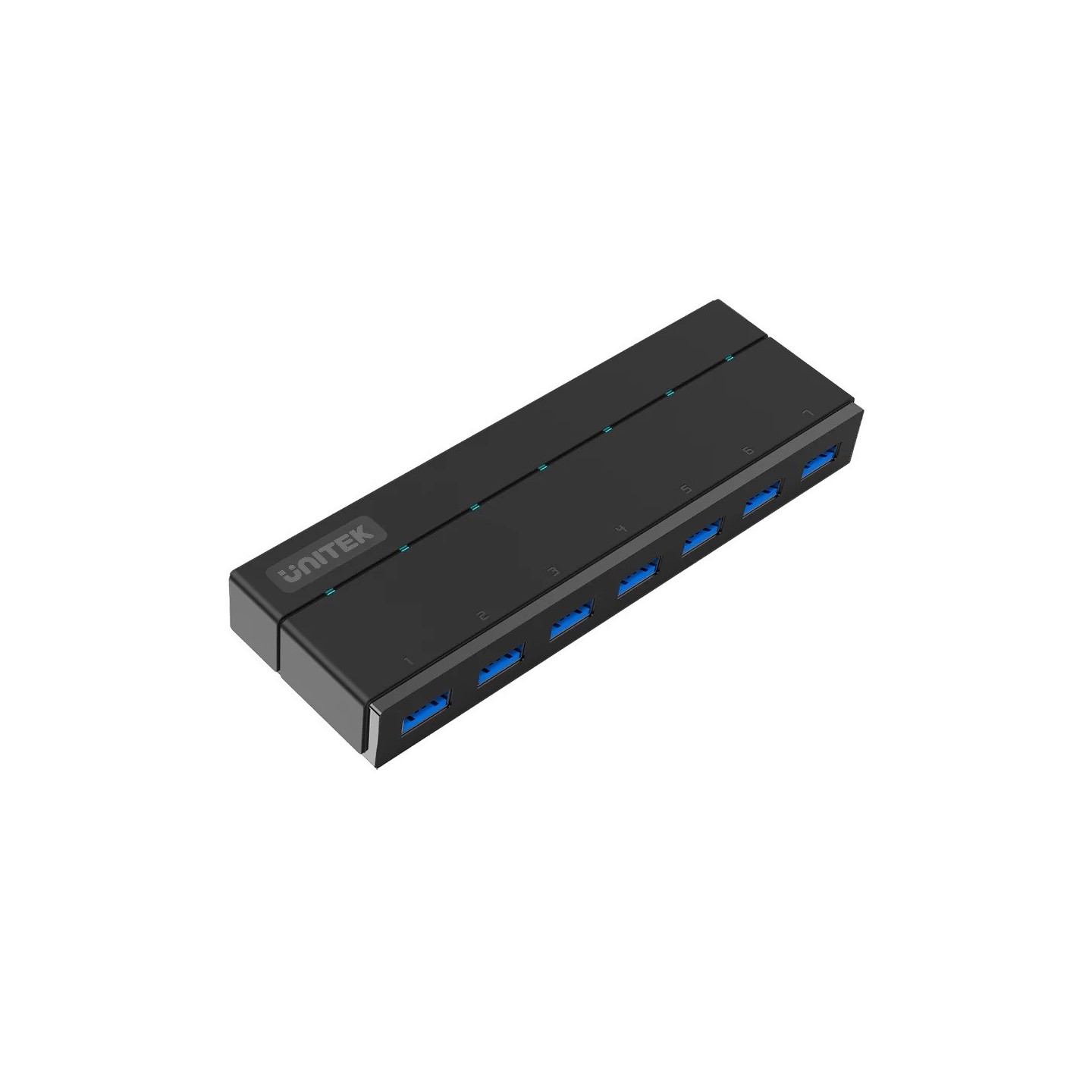 Unitek USB-A Hub - Y-3184 - 7-Port USB3.0 Charging & PSU — Buy in Cyprus with Fast Delivery