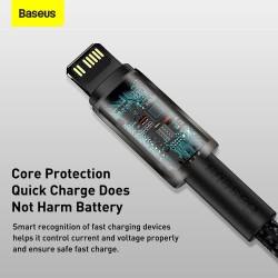 Buy Baseus Gold Type-C to Lightning - PD 20W 2m Black in Cyprus, Nicosia, Limassol, Larnaka, Pafos