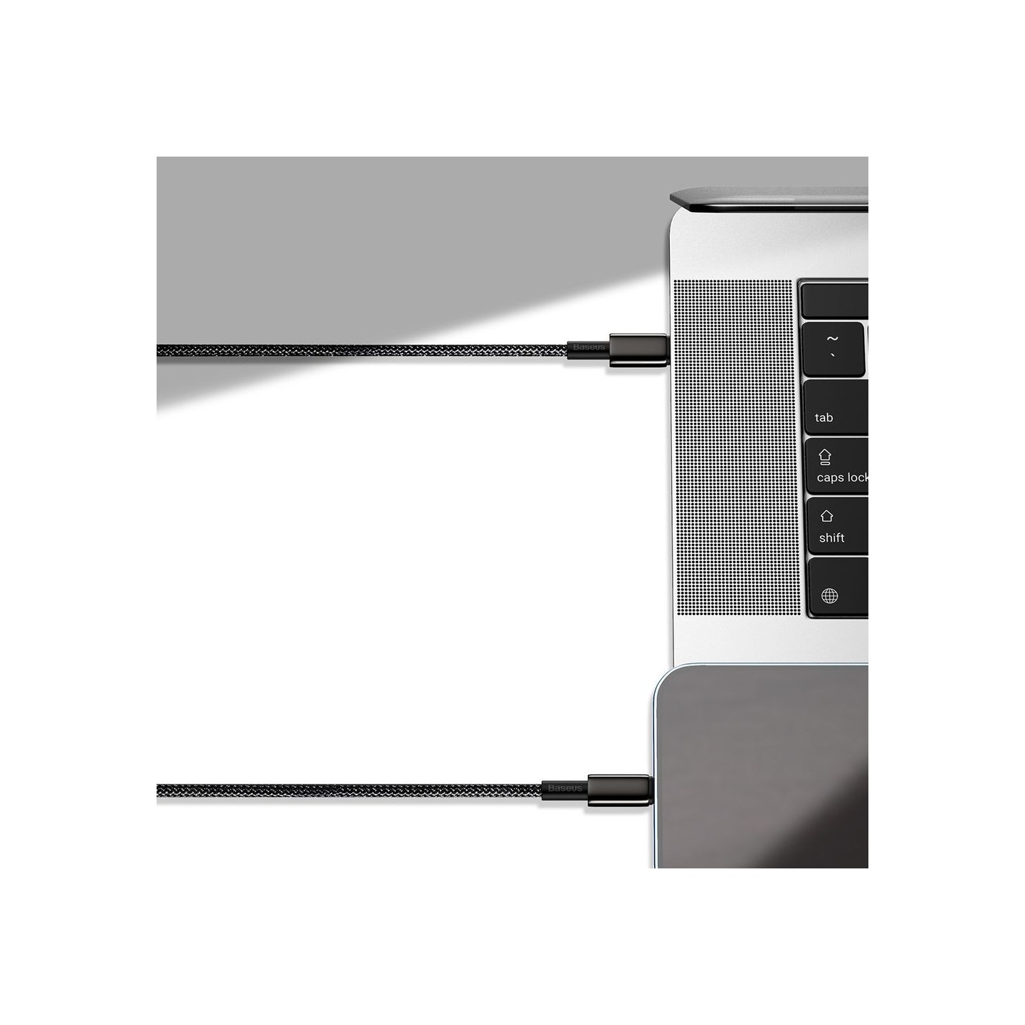 Baseus Gold Type-C to Lightning - PD 20W 2m Black — Buy in Cyprus with Fast Delivery