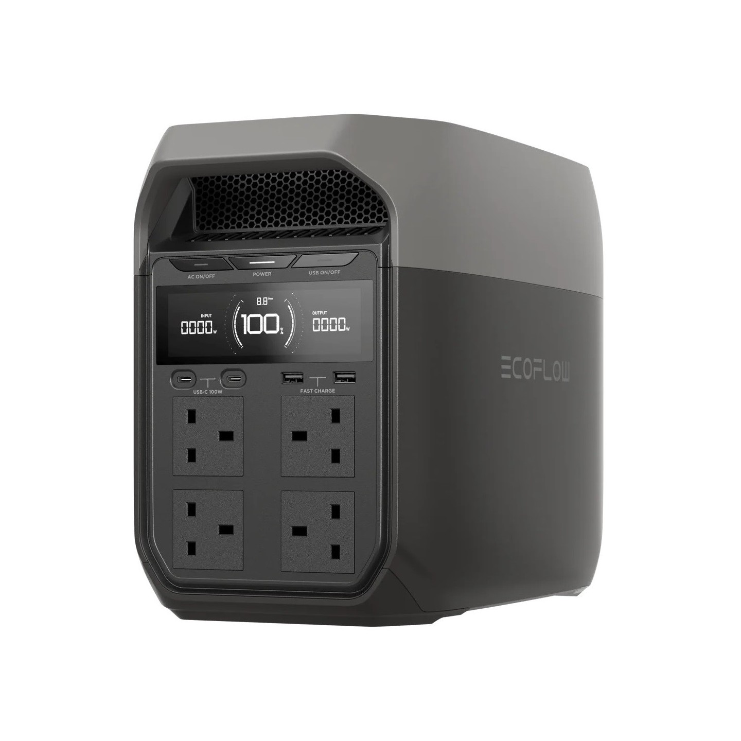 EcoFlow Portable Power Station - DELTA 3 - 1024Wh 1800W PV500W — Buy in Cyprus with Fast Delivery