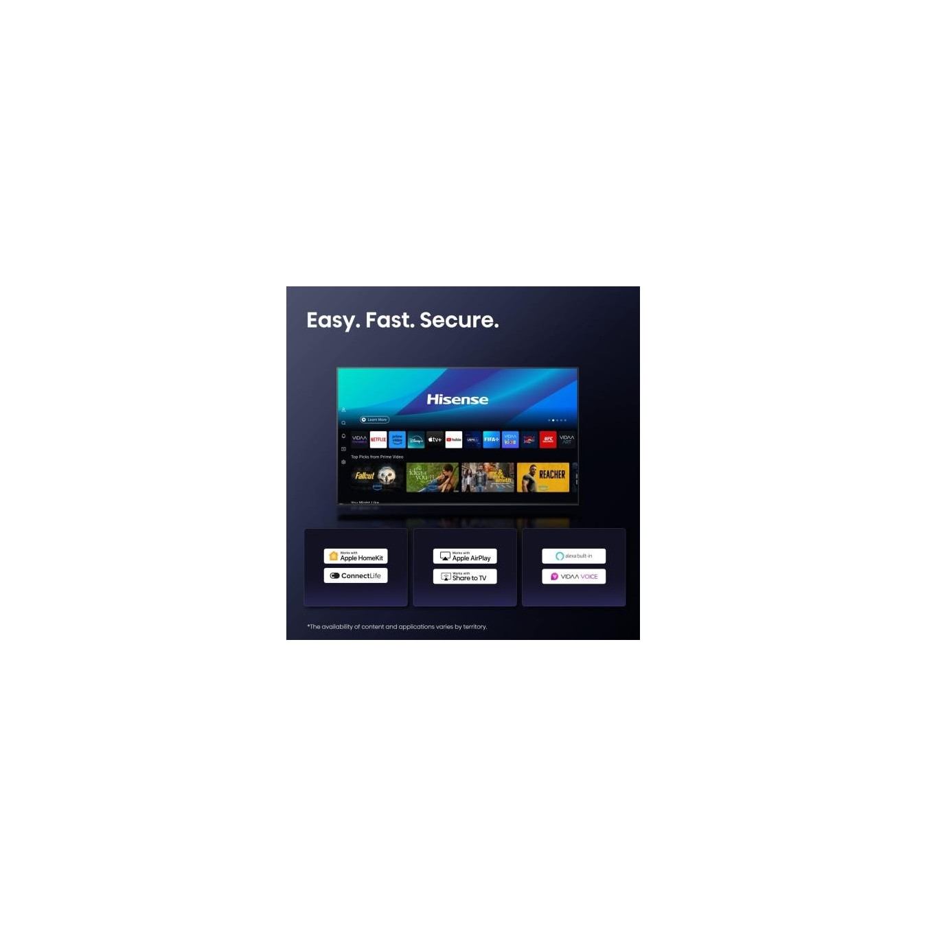 Hisense 85'' 4K Smart QLED MINI LED 144hz TV - 85U7Q - 85'' 4K Smart QLED MINI LED 144hz TV — Buy in Cyprus with Fast Delivery
