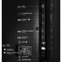 Buy Hisense 85'' 4K Smart QLED MINI LED 144hz TV - 85U7Q - 85'' 4K Smart QLED MI... in Cyprus, Nicosia, Limassol, Larnaka, Pafos