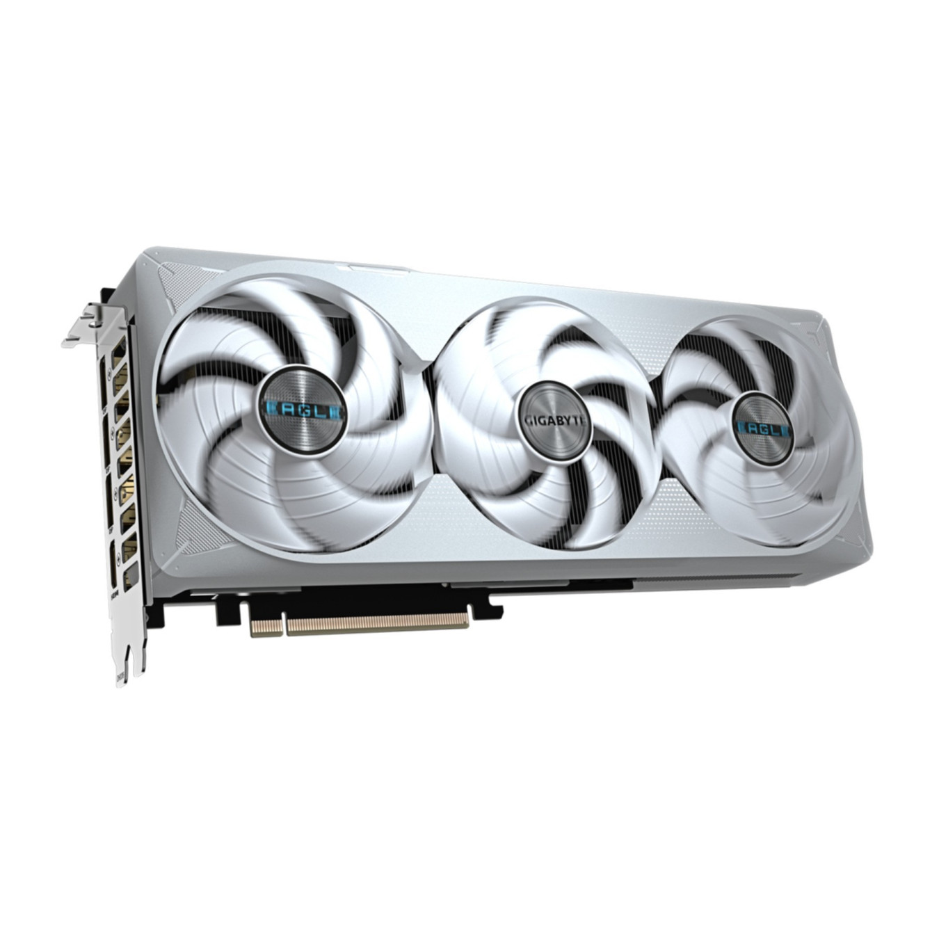 GIGABYTE GeForce RTX 5070 Ti EAGLE OC ICE - White, 16GB GDDR7, 2542MHz OC, PCIe 5.0, WINDFORCE 3X