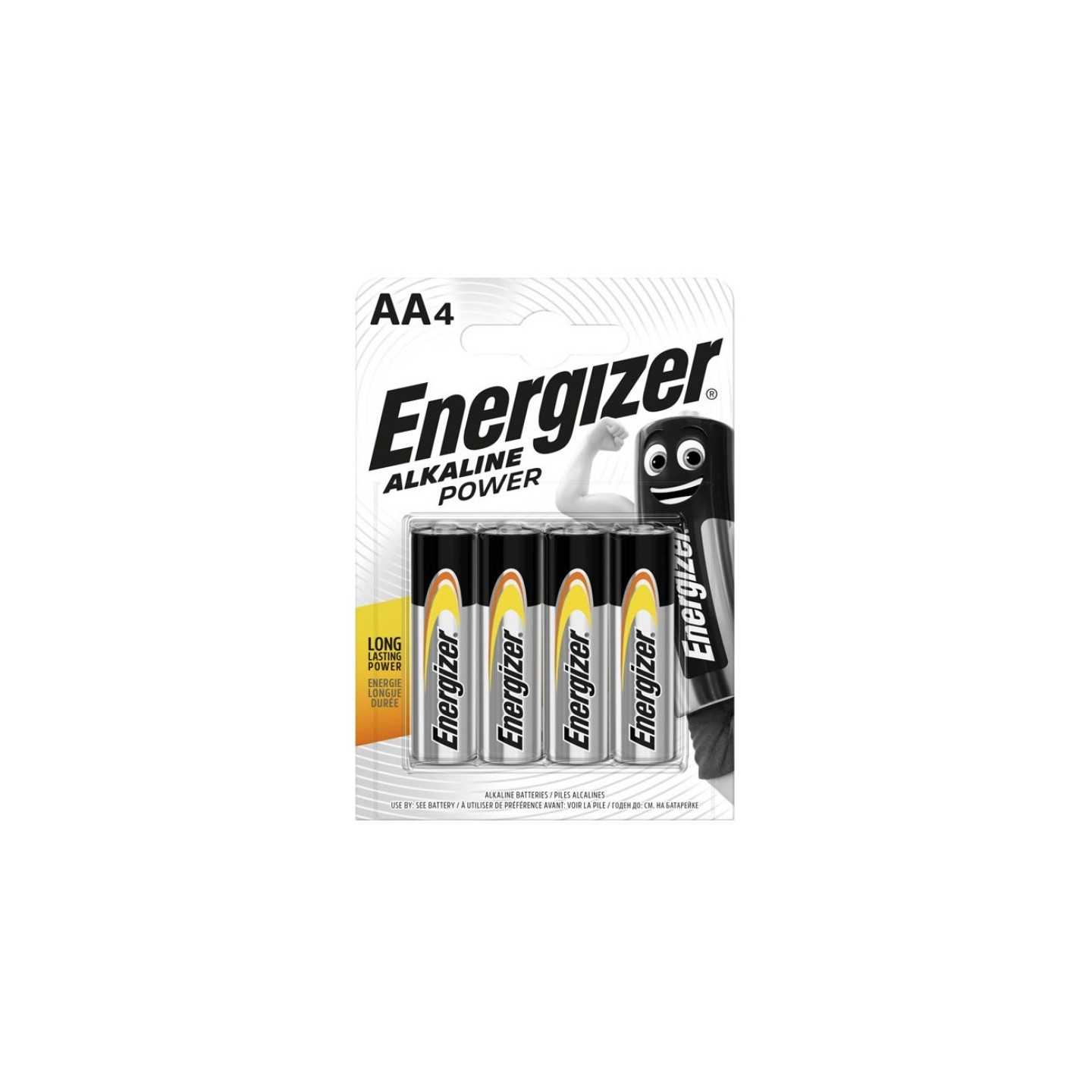 Energizer Alkaline Power AA Batteries - AA Batteries (4pcs) — Buy in Cyprus with Fast Delivery