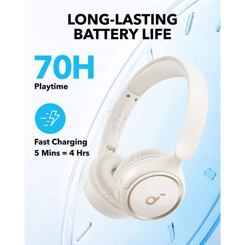 Buy Anker Soundcore Headphones - H30i - White in Cyprus, Nicosia, Limassol, Larnaka, Pafos