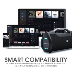 Buy SonicGear StudioBeats III Powerful 120W Portable IPx6 Waterproof Speaker wit... in Cyprus, Nicosia, Limassol, Larnaka, Pafos